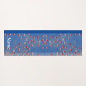 NAAM VAN DE DOUANE JAPANESE AFDRUKTE HUMMINGBIRD Y YOGAMAT (Achterkant (horizontaal))