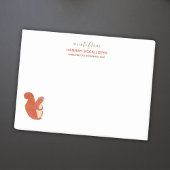 Naam van de eekhoorn en contactgegevens post-it® notes