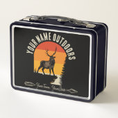 NAAM VAN DE JACHT VOEGT NAAM Buiten Deer Elk Wilde (Achterkant)