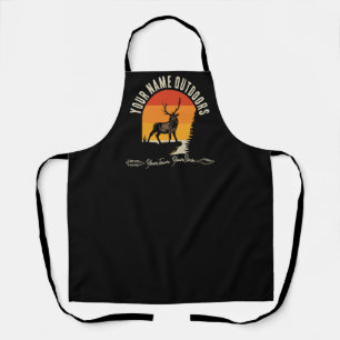 NAAM VAN DE JACHT VOEGT NAAM Buiten Deer Elk Wilde Schort