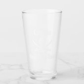 Naam van de kapitein en de boot glas (Voorkant)