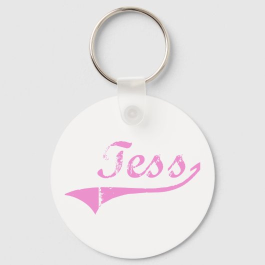 Naam van de klassieke stijl Tess Sleutelhanger (Voorkant)