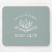 Naam van de leesclub Persoonlijk Cadeau voor Leden Muismat (Voorkant)