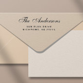 Naam van de legant-Script-familie retouradres Zelfinktende Stempel