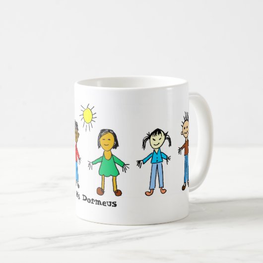 Naam van de leraar  Mok (Voorkant rechts)