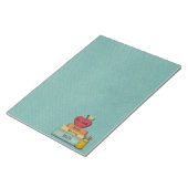 Naam van de leraar notitieblok (Schuin)