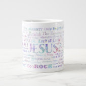 Naam van de Mok JESUS JUMBO - Multicolored pasta (Voorkant)