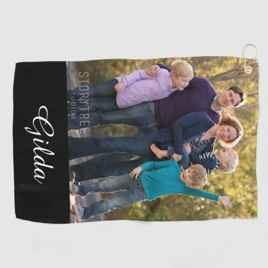 Naam van de Monogramnaam van het het Manuscript va Golfhanddoek (Horizontaal)