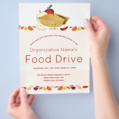 Naam van de organisatie van de voedingseenheid laa flyer (Hand)