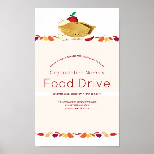 Naam van de organisatie van de voedingseenheid Lea Poster (Voorkant)