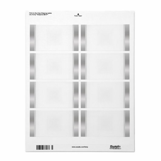 Naam van de partij Tag Label (Full Sheet)