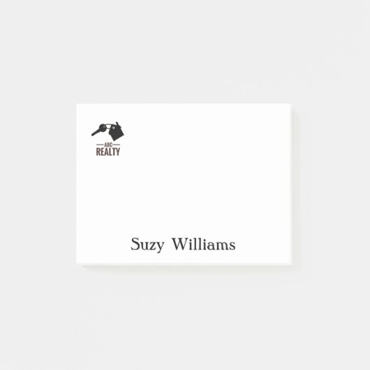 Naam van de spreker op notities post-it® notes (Voorkant)