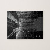Naam van de stad Chicago Vertical City Legpuzzel (Horizontaal)