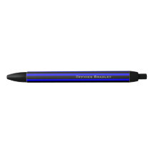 Naam van de Thin Blue Line Striped politieman