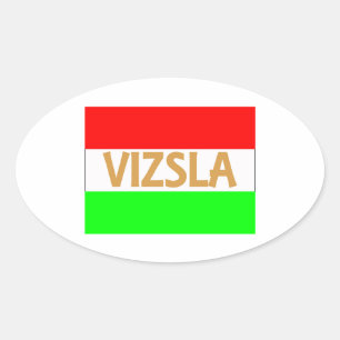 naam van de visuals op Hungary-Flag.jpg Ovale Sticker