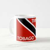 naam van de vlag van trinidad tobago koffiemok (Voorkant links)