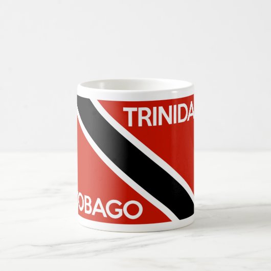 naam van de vlag van trinidad tobago koffiemok (Center)