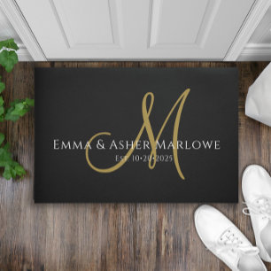 Naam van de zwarte goudfamilie van het Manuscript Deurmat