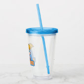 Naam van dee dee-teken acryl drinkbeker (Links)