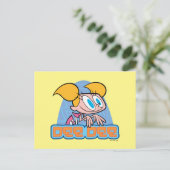 Naam van dee dee-teken briefkaart (Staand voorkant)