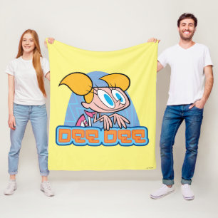 Naam van dee dee-teken fleece deken