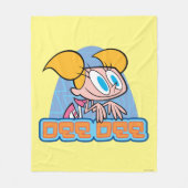 Naam van dee dee-teken fleece deken (Voorkant)