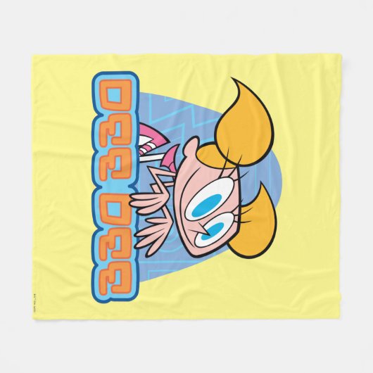 Naam van dee dee-teken fleece deken (Voorkant (Horizontaal))