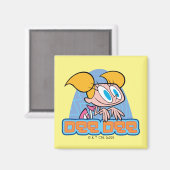 Naam van dee dee-teken magneet (Voorkant / Achterkant)