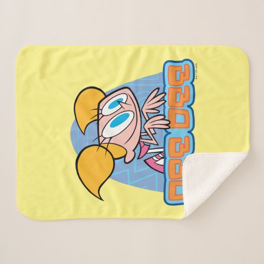 Naam van dee dee-teken sherpa deken (Voorkant (horizontaal))