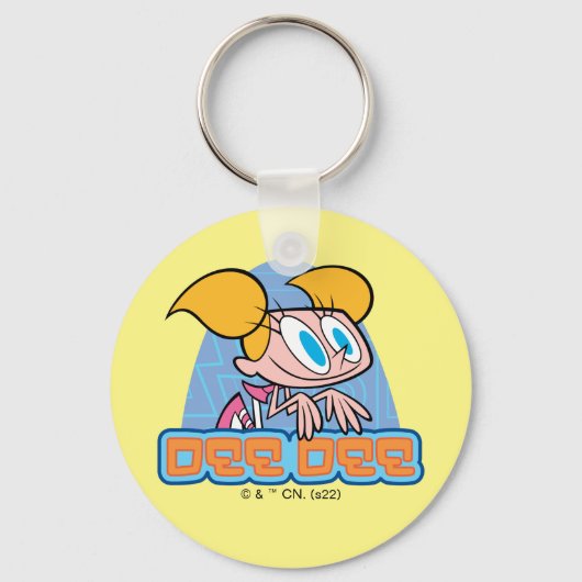 Naam van dee dee-teken sleutelhanger (Voorkant)