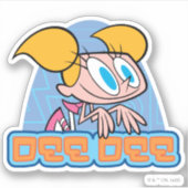 Naam van dee dee-teken sticker (Voorkant)