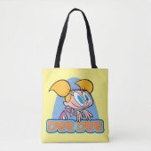 Naam van dee dee-teken tote bag (Voorkant)