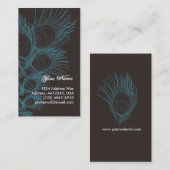 Naam van doezelaar visitekaartje (Voorkant / Achterkant)