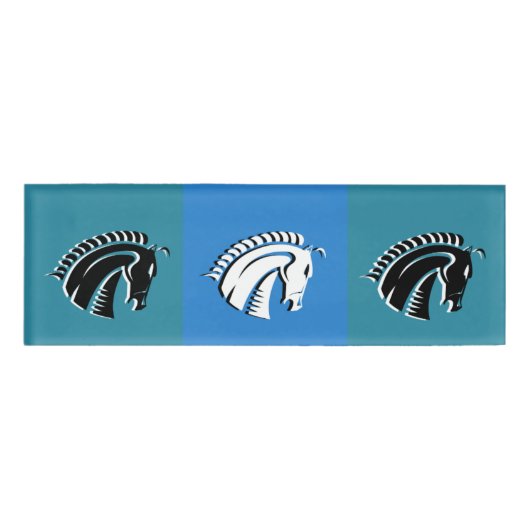 Naam van drie paarden naambadge (Voorkant)