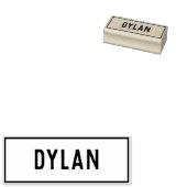 Naam van Dylan Rubberstempel (Gestempeld)