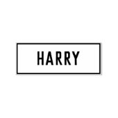 Naam van Harry Rubberstempel (Afrduk)