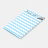 Naam van het bureau van de leraar post-it® notes (Schuin)