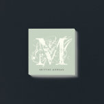 Naam van het grafische typografische monogram post-it® notes<br><div class="desc">Naam van het grafische typografische monogram</div>