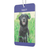 Naam van het huisdier en foto luchtverfrisser (Links)