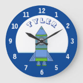 Naam van het Kind voor raketschildpad Grote Klok (Voorkant)