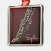 Naam van het klassieke Oboe-muziekinstrument Metalen Ornament (Links)
