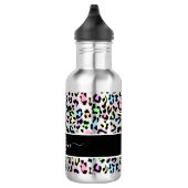Naam van het Leopard-monogram van het dier Waterfles (Rechts)