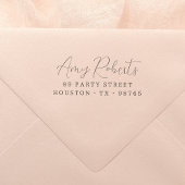 Naam van het Manuscript van het Adres van de terug Zelfinktende Stempel