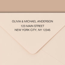 Naam van het Manuscript van het Adres van de terug