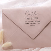 Naam van het Manuscript van het Adres van de terug Zelfinktende Stempel