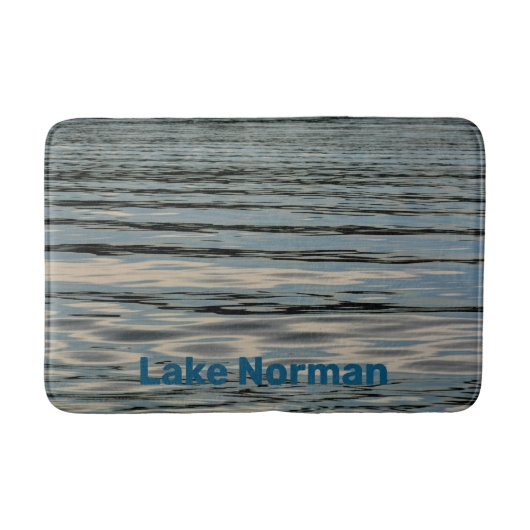 Naam van het meer van het drinkwatermeer badmat (Voorkant)