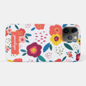 Naam van het platformafbeelding van Poppy Floral P Case-Mate iPhone Case (Achterkant (horizontaal))
