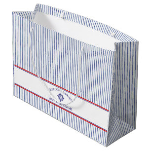 Naam van het schip Kompasroos Zeeanker Groot Cadeauzakje