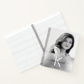 Naam van het Silver-fotoscript Notitieboek (Binnen)