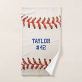 Naam van het team Baseball Sport Player Handdoek (Handdoek)